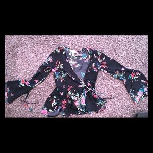 Cross cross tie front top